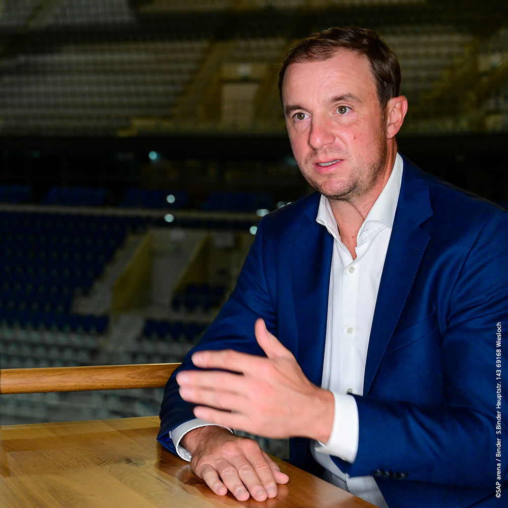 Daniel Hopp, Geschäftsführer SAP Arena